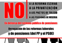 16-O | Manifiesto del Bloque combativo y de clase. ¡En defensa del sistema público de pensiones, empleo digno para la juventud!