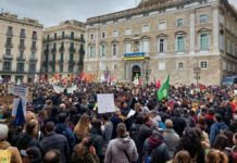 El profesorado catalán sale a la calle: ¡Reversión de los recortes, Fijeza interinas, inmersión lingüística y contra la unilateralidad de los nuevos calendario y currículum!