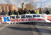 Activistas de Co.Bas y militantes de Corriente Roja hablan de la Huelga de LIDL Alcalá
