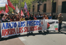 Crónica | 1º de mayo en Madrid junto al pueblo palestino