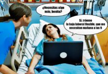 Señora ministra: Cuando se está enfermo/a no se puede trabajar