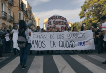 Málaga clama por vivienda digna y contra un modelo turístico depredador