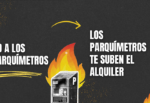 Vecin@s y colectivos de Vallekas denuncian la implantación de parquímetros: “No son la solución”