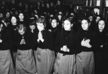 25N: La violencia machista y la sombra del régimen de Franco Fotograma del reportaje ‘El Patronato’ guion de Reyes Ramos y realización de Ángel Navarro.