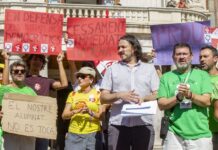 Corriente Roja apoya y se solidariza con los/las compañeros/as del Sindicat d’Estudiants y Lliures i Combatives de València